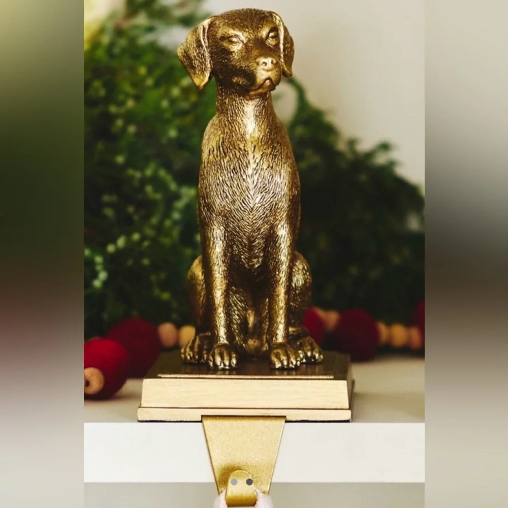 Anthropologie Animal Icon Dog Stocking Holder, Retriever NWT - Picture 2 of 6